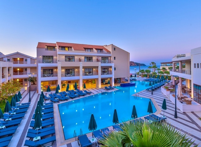 Porto Platanias Beach Resort Hotel *****  Nyugat-Kréta, Platanias