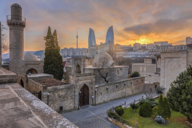 Baku városlátogatás