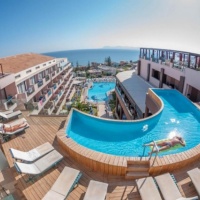 Galini Sea View Hotel *****  Nyugat-Kréta, Agia Marina